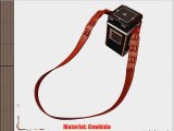Burgundy Genuine Leather Camera Shoulder Neck Strap for Rolleiflex SLR DSLR 2304