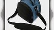 VG Navy Blue Laurel DSLR Camera Carrying Bag with Removable Shoulder Strap for Nikon D3200