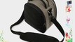 Stylish Elegant Laurel Steel Grey Handbag Camera Bag with Adjustable Shoulder Strap for Nikon