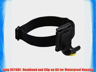 Sony VCTGM1  Headband and Clip-on Kit for Waterproof Housing
