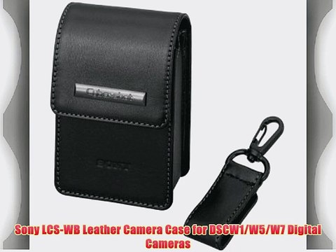 Sony LCS-WB Leather Camera Case for DSCW1/W5/W7 Digital Cameras