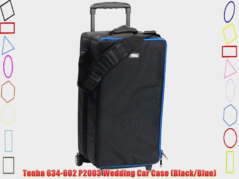 Tenba 634-602 P2003 Wedding Car Case (Black/Blue)