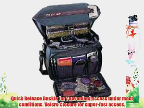 Tamrac 604 Zoom Traveler 4 Shoulder Bag for Small 35mm or Digital SLR Camera Systems Black.