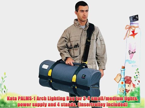 Kata PALMS-1 Arch Lighting Bag for 3-4 small/medium lights power supply and 4 stands. (Insertrolley