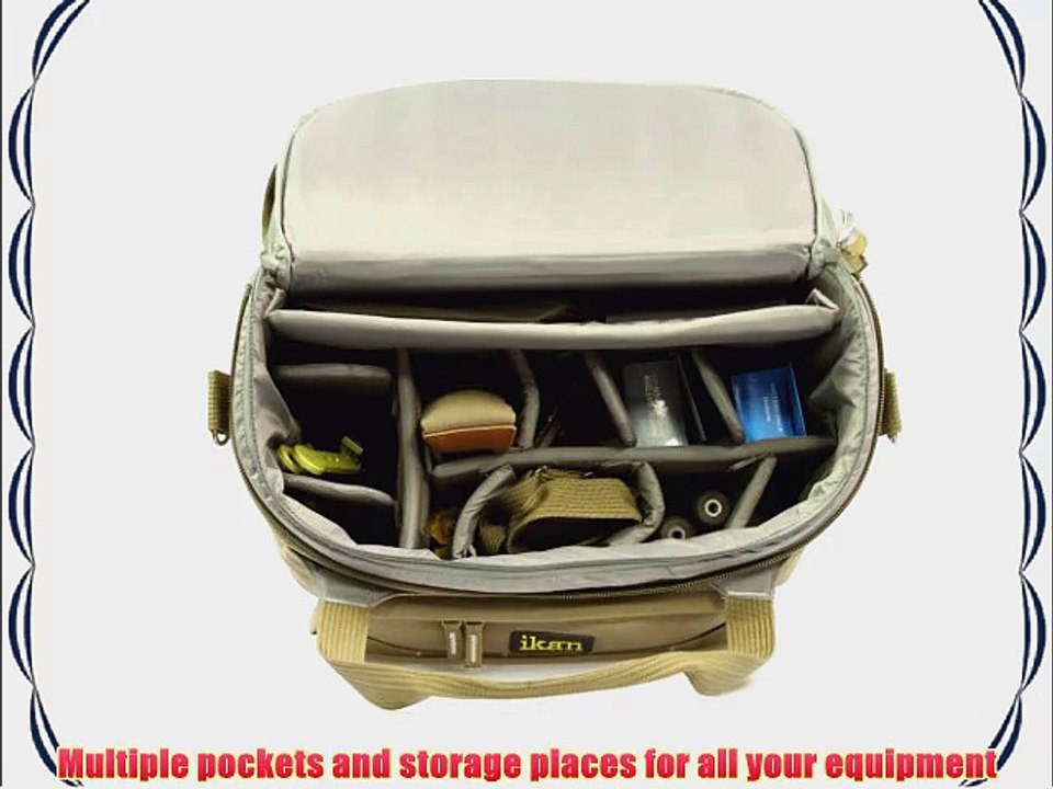 iKan Corporation ikan Trekker Bag Black (IBG-TREK)