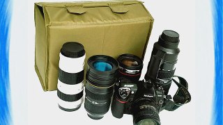 COURSER Green Camera Liner Insert Multifunctional Partition Protective Bag Cover for CANON