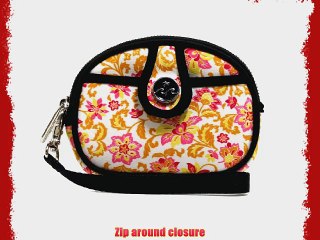 Beach Handbags Balboa Beach Wrist Wallet (Vintage Cottage)