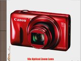Canon PowerShot SX600 HS (Red)   16GB Memory Card   All in One High Speed Card Reader   Standard