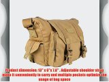 Ohuhu? DSLR Digital Camera Gadget Organizer Bag Water-proof Canvas Material outside and Shock-proof