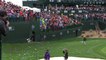 Fans tossed beer on the course after Golfer Francesco Molinari’s hole-in-one