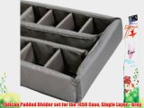 Pelican Padded Divider set for the 1450 Case Single Layer - Grey