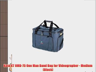 Kata KT OMB-75 One Man Band Bag for Videographer - Medium (Black)