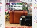 Instax Camera 210 Leather Bag Brown Camera Bag For Fujifilm Instax 210
