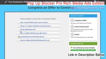 Pop Up Blocker Pro Rich Media Ads Edition Download Free - Legit Download [2015]