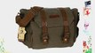 Koolertron Canvas DSLR SLR Camera Shoulder Bag Backpack Rucksack Bag For Sony Canon Nikon Olympus