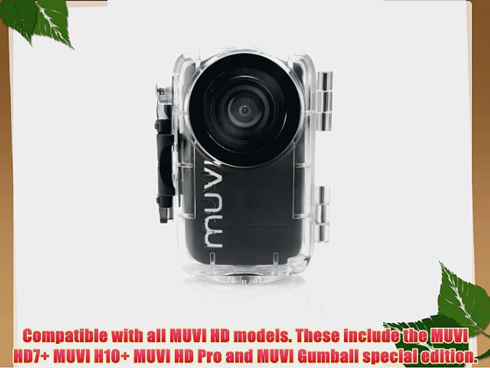 Veho VCC-A010-WPC MUVI HD Waterproof Case for Muvi hd muvi hd10  muvi hd7  muvi hd pro muvi