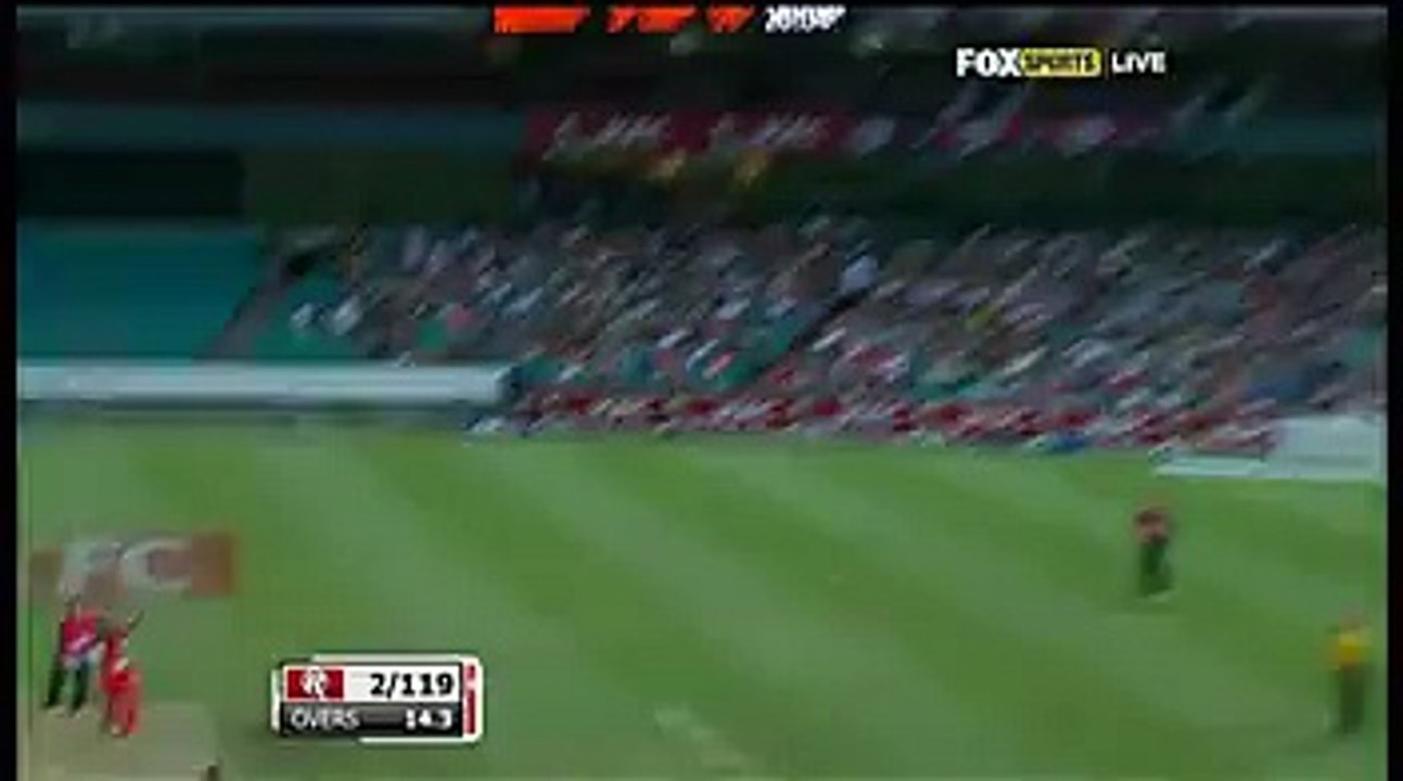 Hales Hits The Roof With a Big Six!