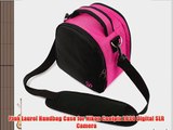 Pink Laurel Handbag Case for Nikon Coolpix L830 Digital SLR Camera