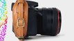 Herringbone Heritage Leather Camera Hand Grip Type 1 Hand Strap for DSLR with Multi Plate Camel
