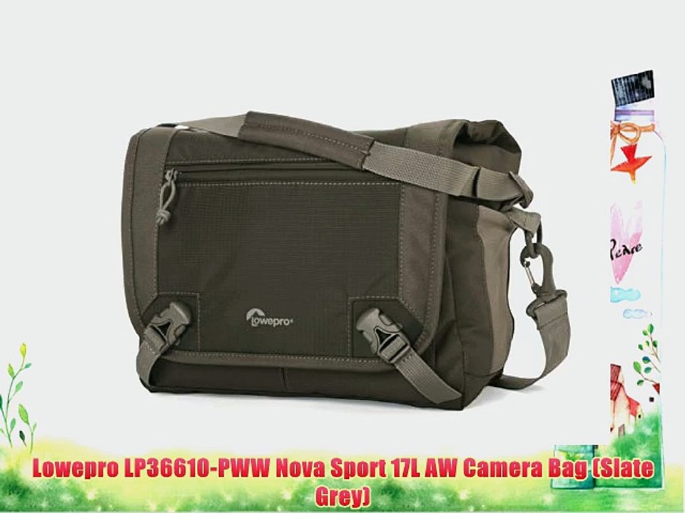 Lowepro LP36610-PWW Nova Sport 17L AW Camera Bag (Slate Grey)