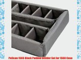 Pelican 1565 Black Padded Divider Set for 1560 Case