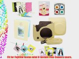 Fujifilm Instax Mini 8 Instant Camera Accessory Bundles Set (Included: Cream Mini 8 Vintage