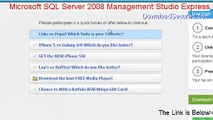 Microsoft SQL Server 2008 Management Studio Express (32-bit) Serial - Download Now