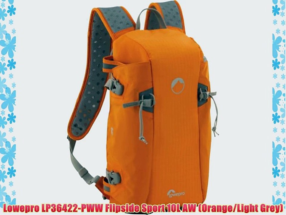 Lowepro LP36422-PWW Flipside Sport 10L AW (Orange/Light Grey)