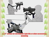ePhoto Premium DSLR Rig Movie Kit Shoulder Rig Mount Shoulder Support Pad for Video Camcorder