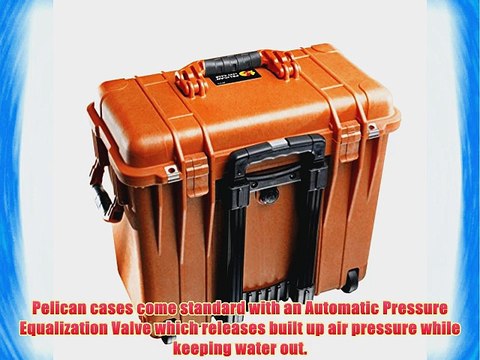 Pelican 1440 Case with Foam for Camera (Orange)