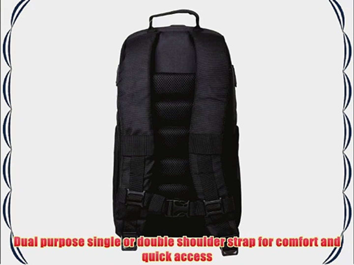 ⁣Dolica DK-10 Small Travel Camera Backpack (Black)