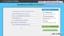 WWE Wrestlemania 21: Prima Official eGuide Keygen (Legit Download)