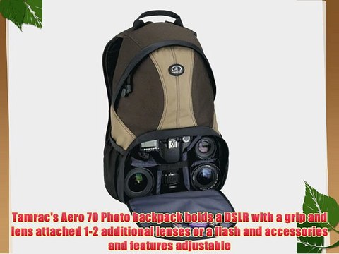 Tamrac 3370 Aero 70 Photo Backpack (Brown/Tan)