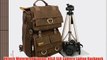 Vktech Waterproof Canvas DSLR SLR Camera Laptop Backpack Bag Rucksack for Cannon Nikon Apple