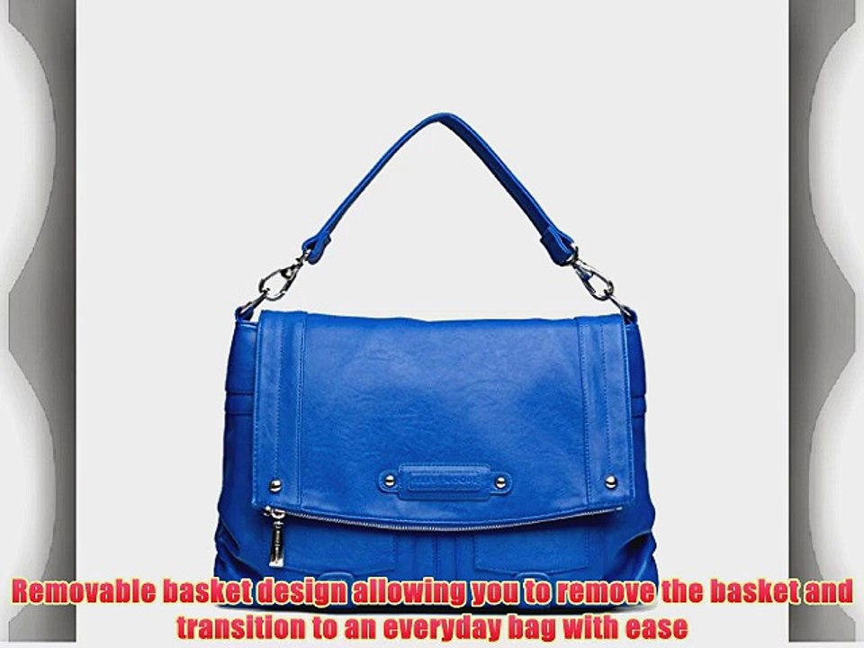 Kelly Moore Songbird Camera/Tablet Bag (Cobalt) Includes Removable Padded Basket