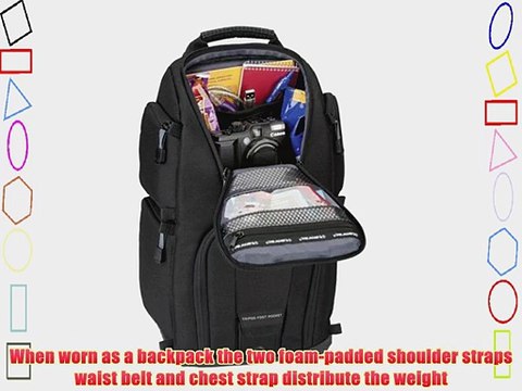Tamrac 5786 Evolution 6 Photo Sling Backpack Bag (Black)