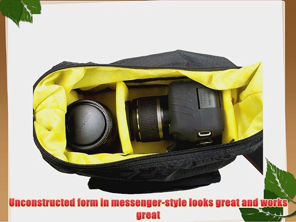 Ape Case Envoy Compact Messenger-Style Case for Camera - Black (AC520BK)