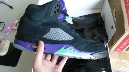 Air Jordan 5 Retro Black Grape