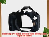 Delkin Snug It Pro Skin for the Canon Canon Rebel SL1 (100D) Digital SLR Camera