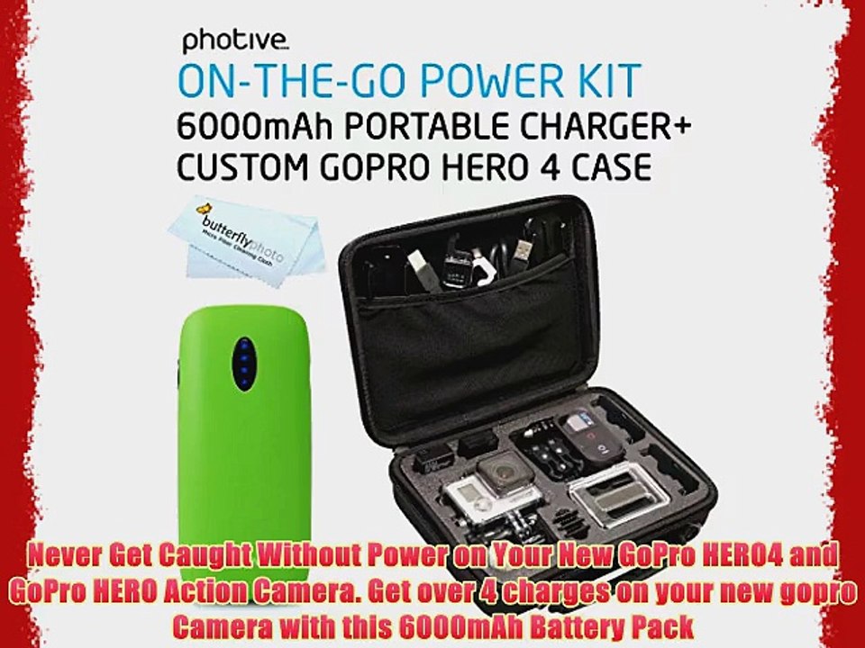 Custom GoPro Case For GoPro HERO4 Silver GoPro HERO4 Black GoPro HERO Action Camera and Accessories