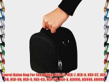Laurel Nylon Bag For Sony Alpha NEX-F3 NEX-7 NEX-6 NEX-5T NEX-5R NEX-5N NEX-5 NEX-C3 NEX-3N