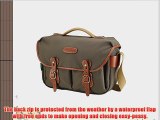 Billingham Hadley Pro Small SLR Camera System Shoulder Bag Sage with Tan Leather Trim.