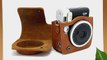 NodArtisan Vintga PU Leather fuji mini case for Fujifilm Instax Mini 90 Case bag-Brown