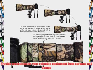 [RolanPro] Lens Cover for Tamron SP 150-600mm F/5-6.3 Di VC USD [Realtree Camouflage#13]