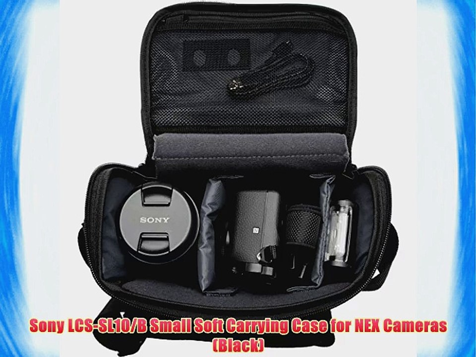 Sony LCS-SL10/B Small Soft Carrying Case for NEX Cameras (Black)