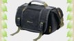 Evecase SLR DSLR Digital Camera Vintage Messenger Carrying Bag Case with Shoulder Strap For