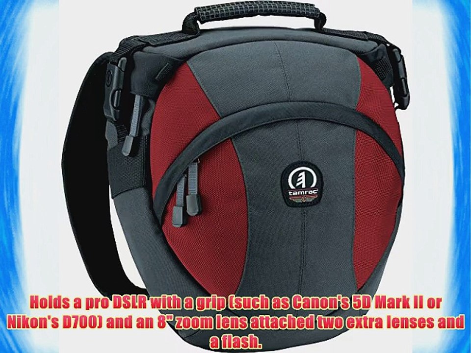 Tamrac 5768 Velocity 8x Photo Sling Pack - Gray/Burgundy