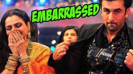 Ranbir Kapoor Embarrassed Rekha