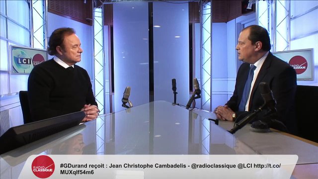 Jean-Christophe Cambadélis, invité de Guillaume Durand avec LCI