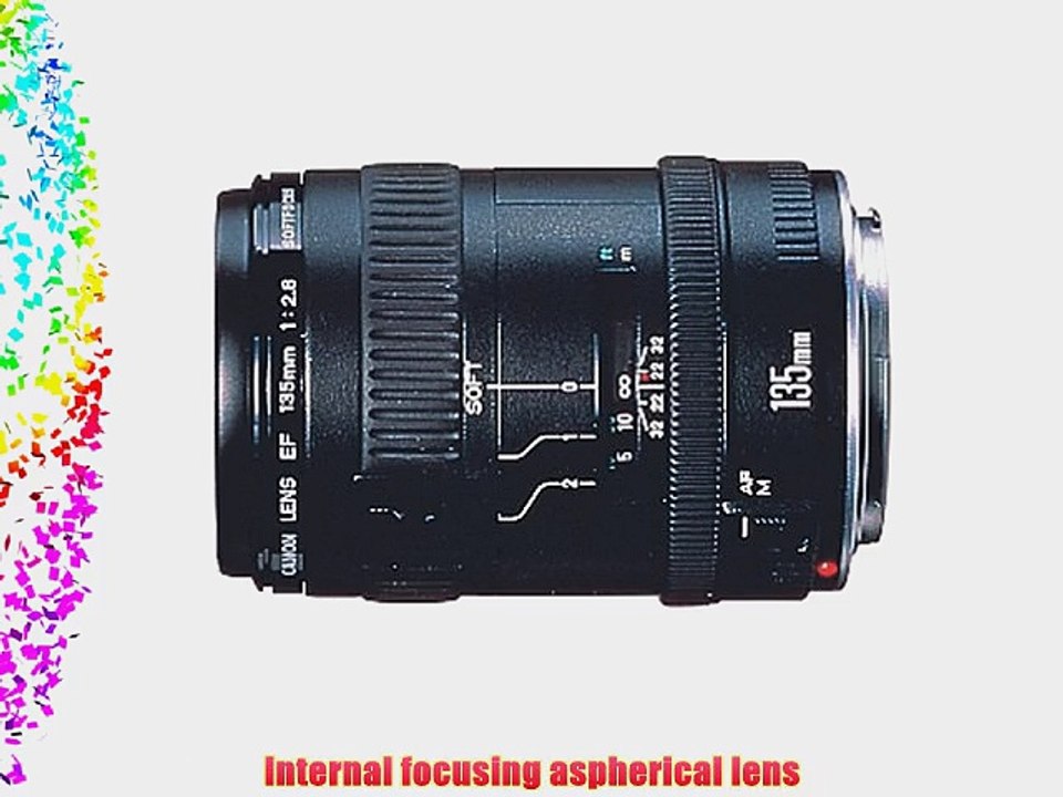 Canon EF 135mm f/2.8 with Softfocus Telephoto Lens for Canon SLR Cameras
